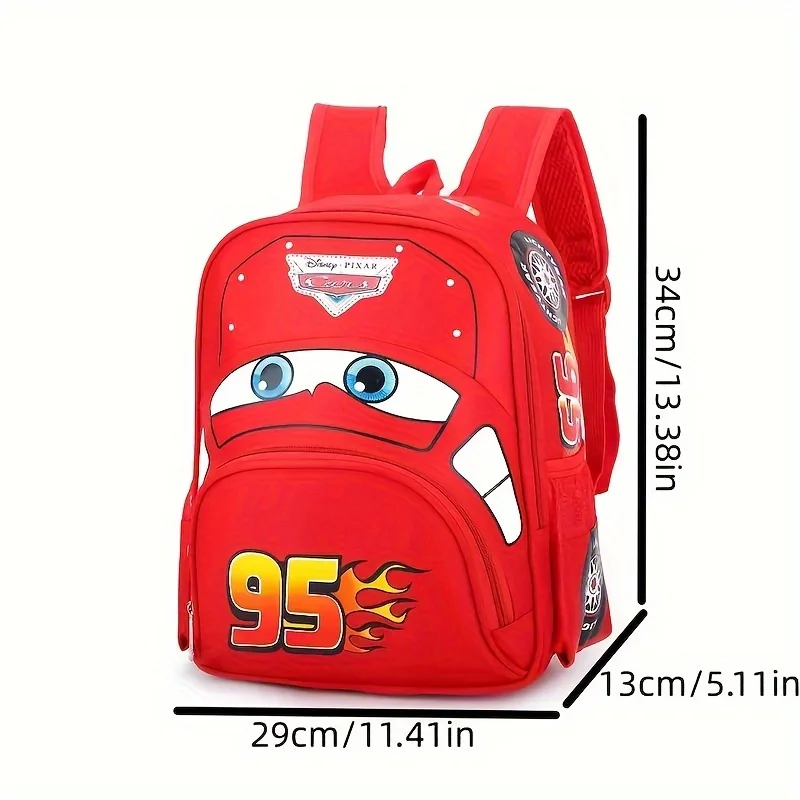 Disney 2025 New Kindergarten School Bag Cute Children's Backpack Cartoon Bag Cute Children's Backpack CartoonCar Backpack Casual thumbnail 2