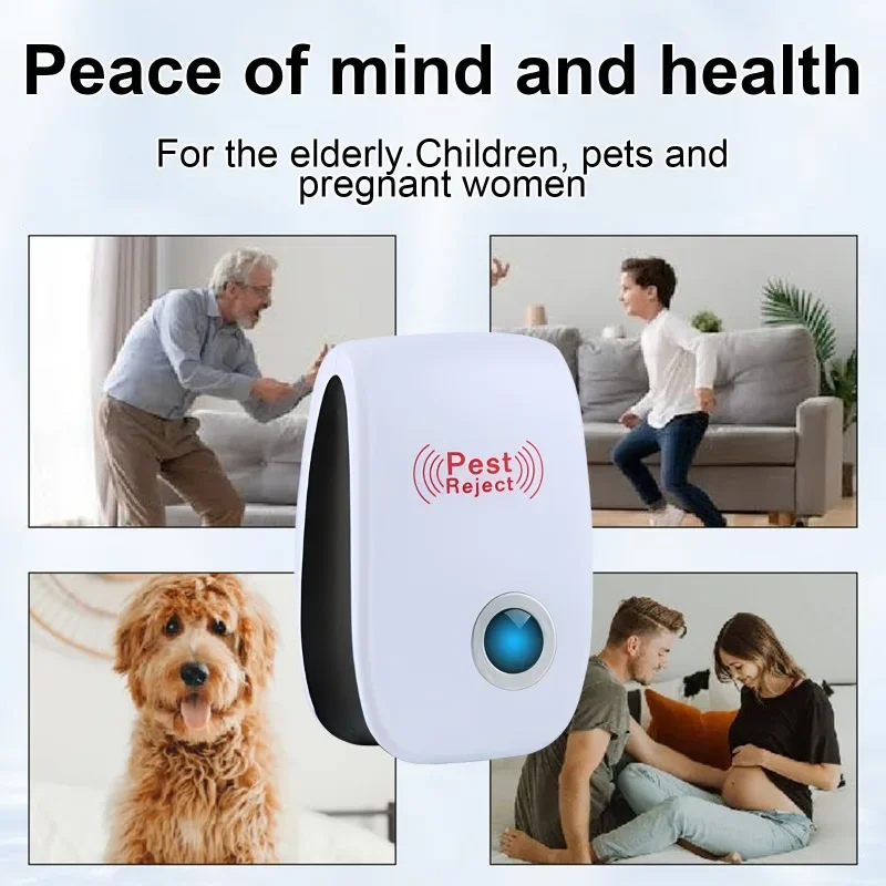 Mosquito Killer Repellent Ultrasonic Rat Destruction Pest Control Safe Effective For Home Garden Indoor Outdoor Insect Repeller thumbnail 5