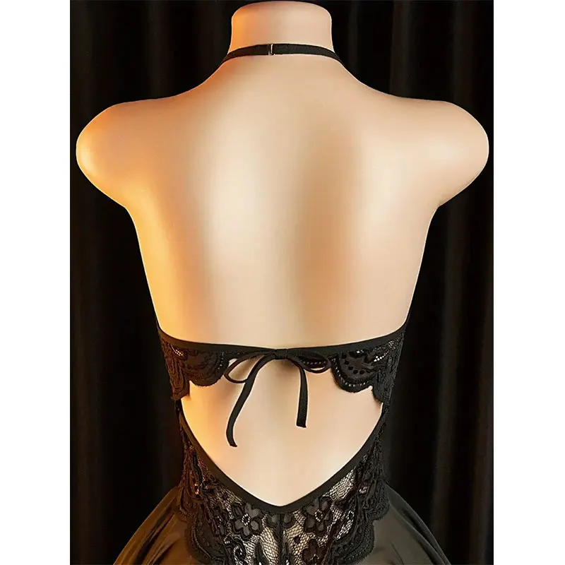 Desire Night Erotic Costumes Sexual Temptation With Open Crotch Women Lingerie Hot Dress Babydoll Sex Bodysuit 18 xxx Underwear thumbnail 5