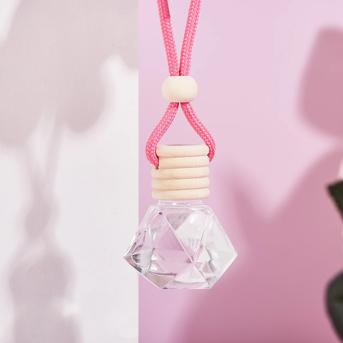 Pink car fragrance car interior accessories, perfume pendant car supplies, fresh air car fragrance thumbnail 5