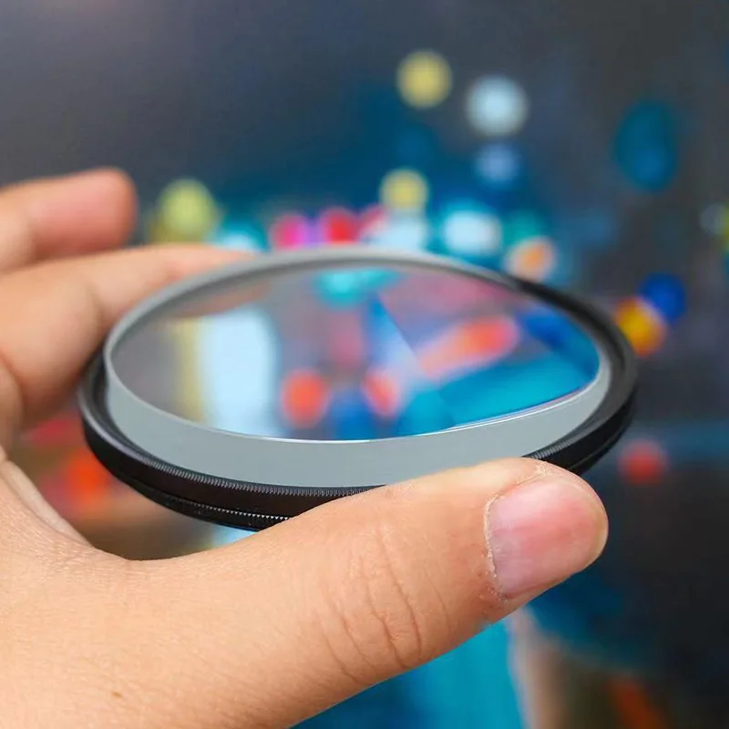 58/67/77/82mm Foreground Blurring, Single-Sided Stretching, And Trailing Light Effects Filter For SLR Camera Photography Lenses thumbnail 3