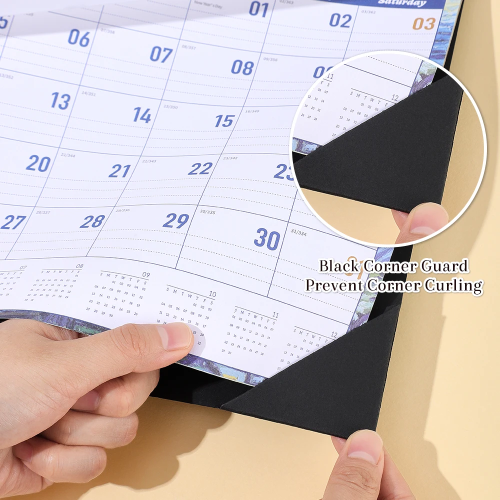 2026 Wall Calendar From Jan. 2026 - Dec. 2026 Monthly Painting Calendar Schedule Planning For Home School Office Supplies thumbnail 5