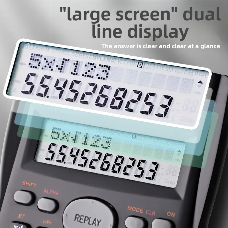 Calculator Student Scientific for Exams Accounting Functions Electronic Computer Primary School Grade Four CPA Special Use thumbnail 6