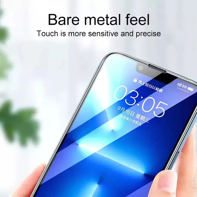 9D Protector  Screen 1-5PCS Tempered Glass For iPhone X XR XS Max 11 12 13 14 15 16 17 Pro Max 14   Mini Plus Protective Cover thumbnail 5