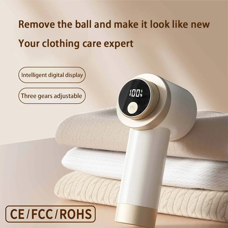 Fully Automatic Hair Ball Trimmer Household Clothing Shaver Digital Display Shaving Machine Clothes Ball Remover Hair Remover thumbnail 5