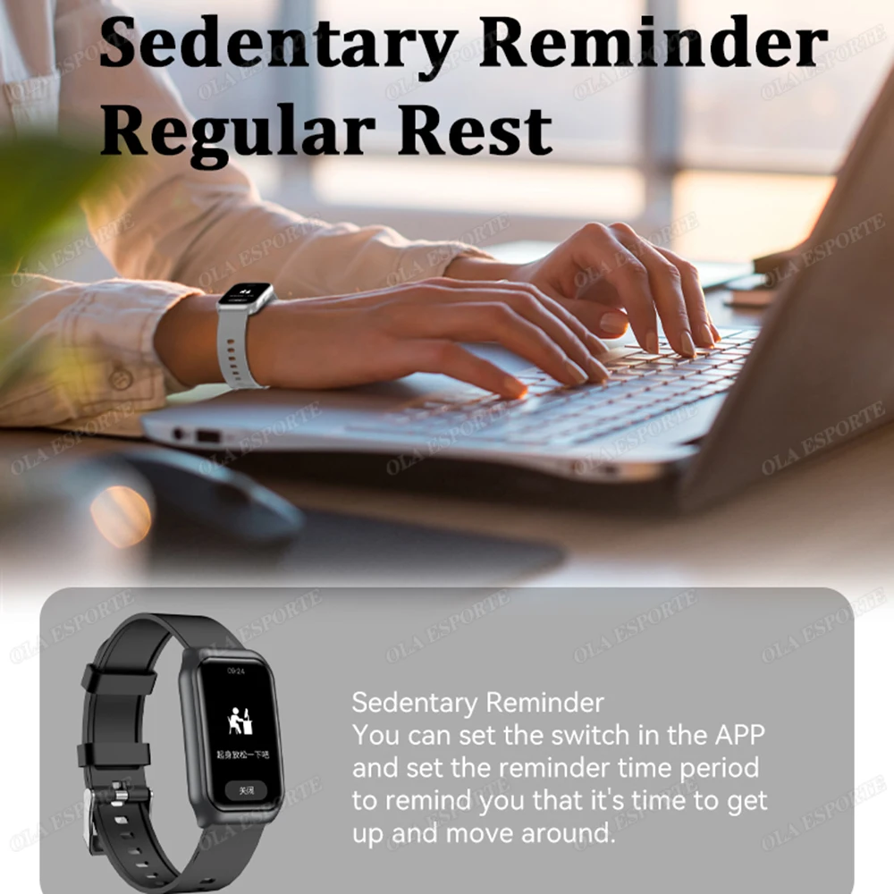 For Women Men Smart Watch AMOLED Screen Health Heart Rate Monitoring Bluetooth Call IP68 Waterproof Outdoor Sport Smart Bracelet thumbnail 2