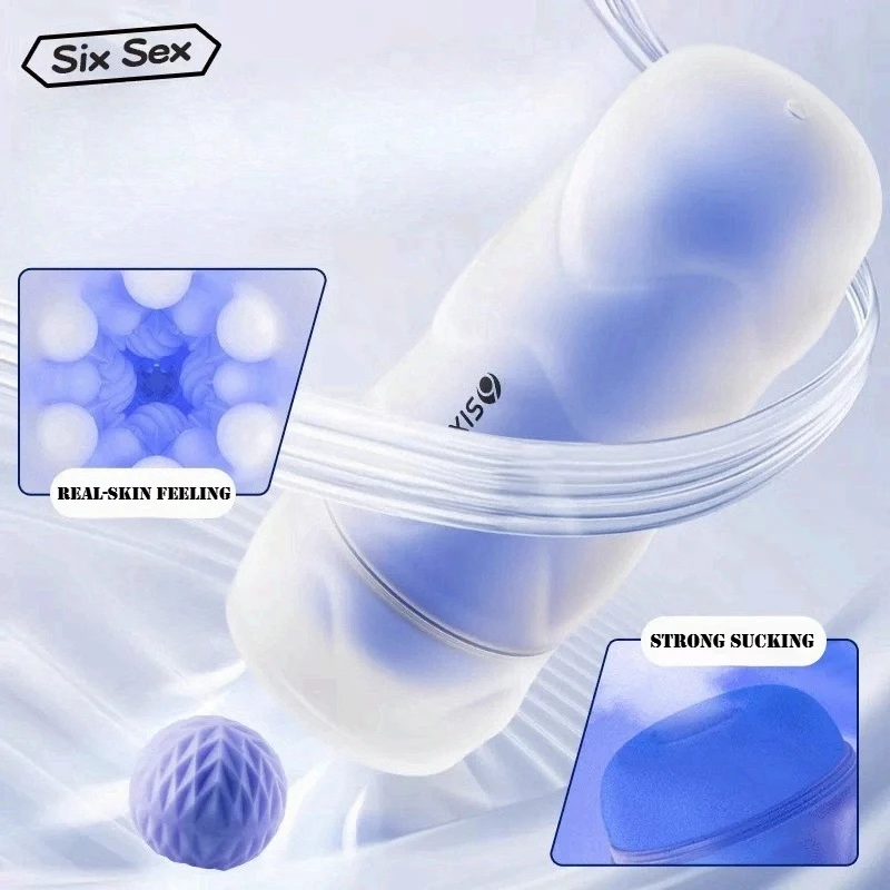 Realistic Male Masturbator Pocket Pussy Texture Suction Blowjob Vagina Masturbation Portable Male Masturbator Egg Men Sex Toy thumbnail 3