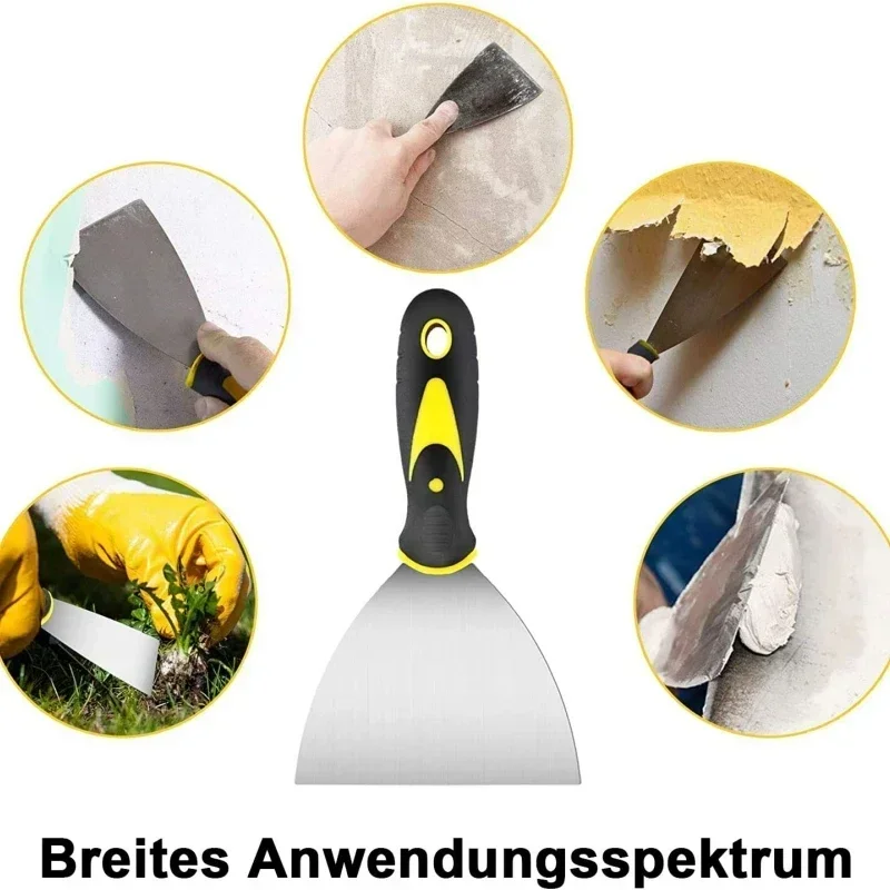 Putty Knife Scraper Shovel Filling Spatula Paint Spackle Construction Household Industrial Cleaning Tools 1/2/3/4/5 Inch thumbnail 3
