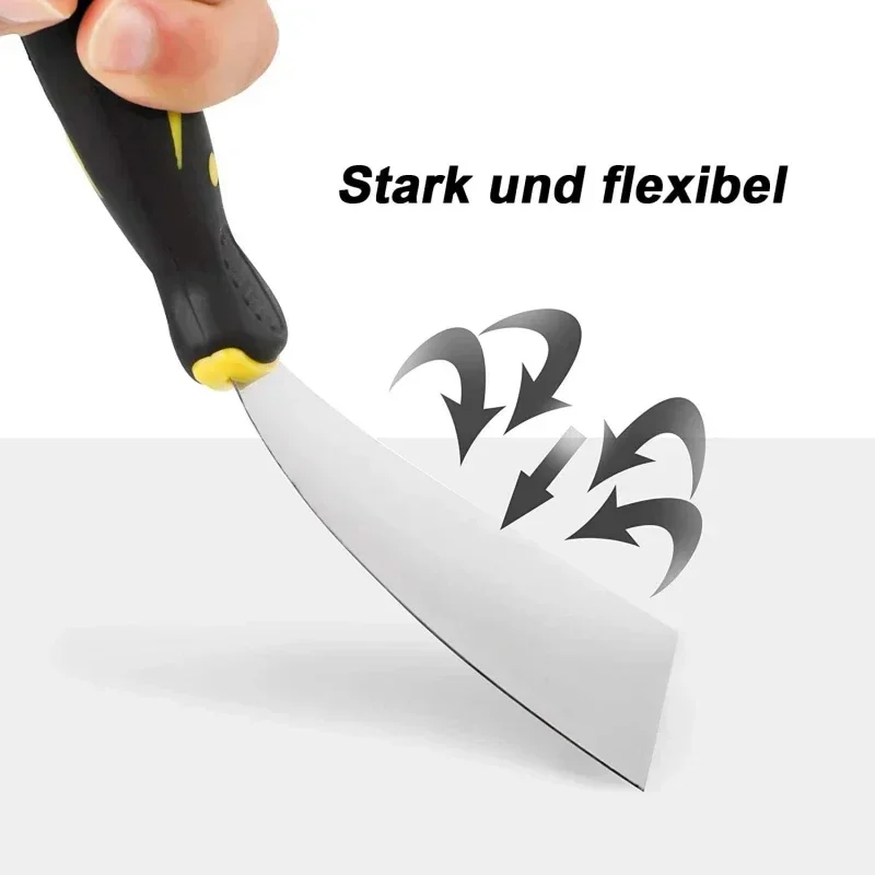 Putty Knife Scraper Shovel Filling Spatula Paint Spackle Construction Household Industrial Cleaning Tools 1/2/3/4/5 Inch thumbnail 4