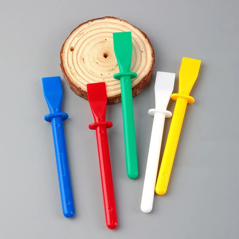 5-pcs Glue Spreaders Polypropylene Glue Smear Sticks Applicator Painting Scrapers For Handmade DIY Art Leather Craft Tool thumbnail 5