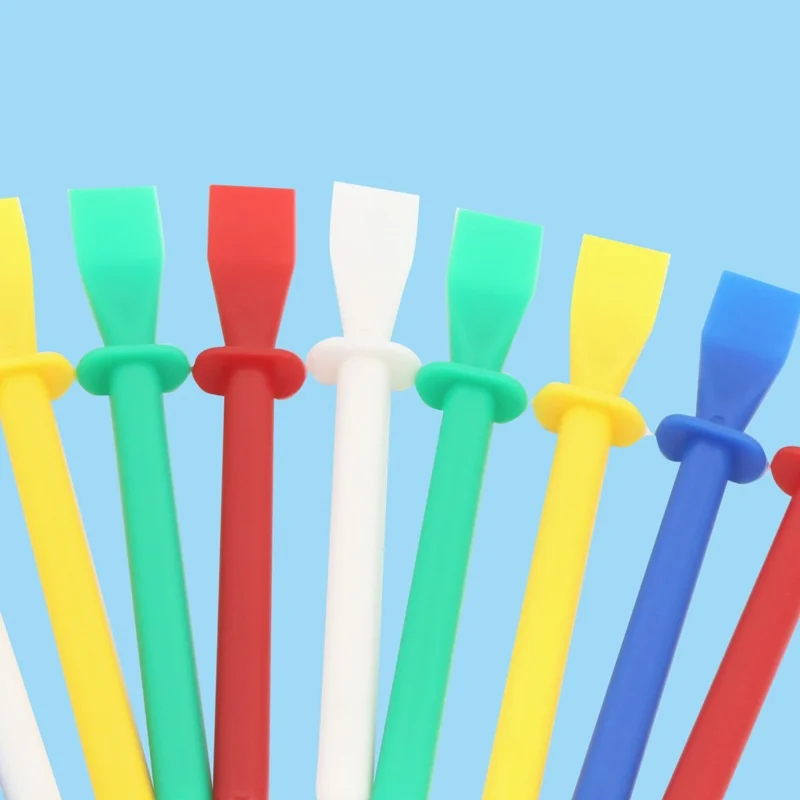 5-pcs Glue Spreaders Polypropylene Glue Smear Sticks Applicator Painting Scrapers For Handmade DIY Art Leather Craft Tool thumbnail 2