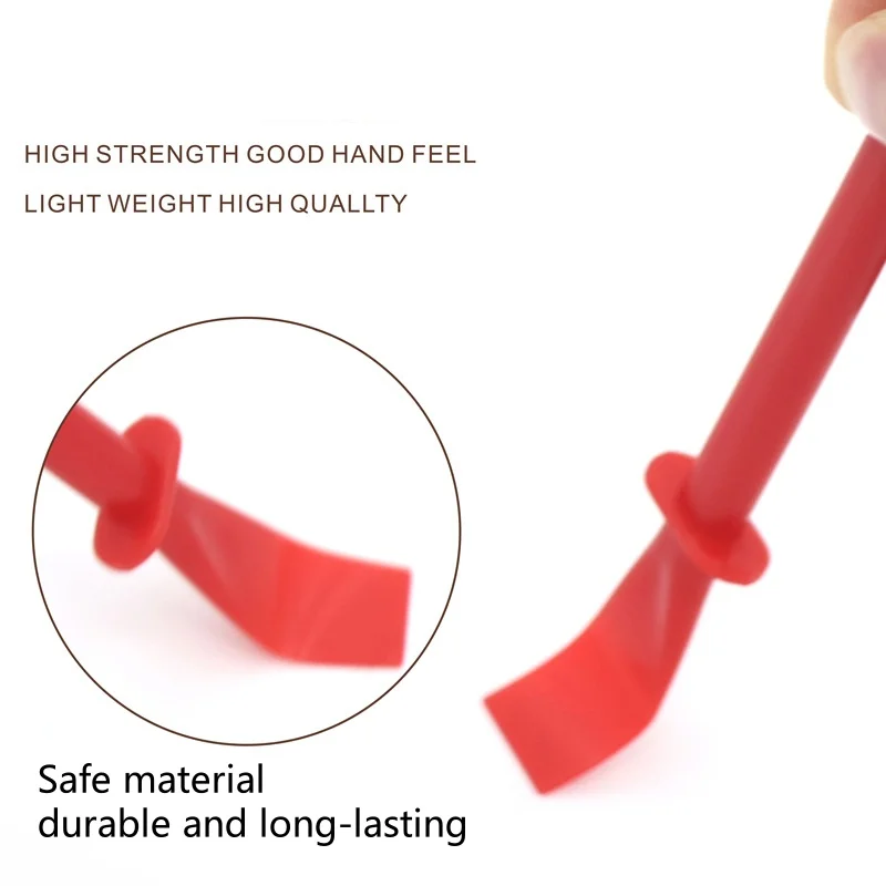 5-pcs Glue Spreaders Polypropylene Glue Smear Sticks Applicator Painting Scrapers For Handmade DIY Art Leather Craft Tool thumbnail 3