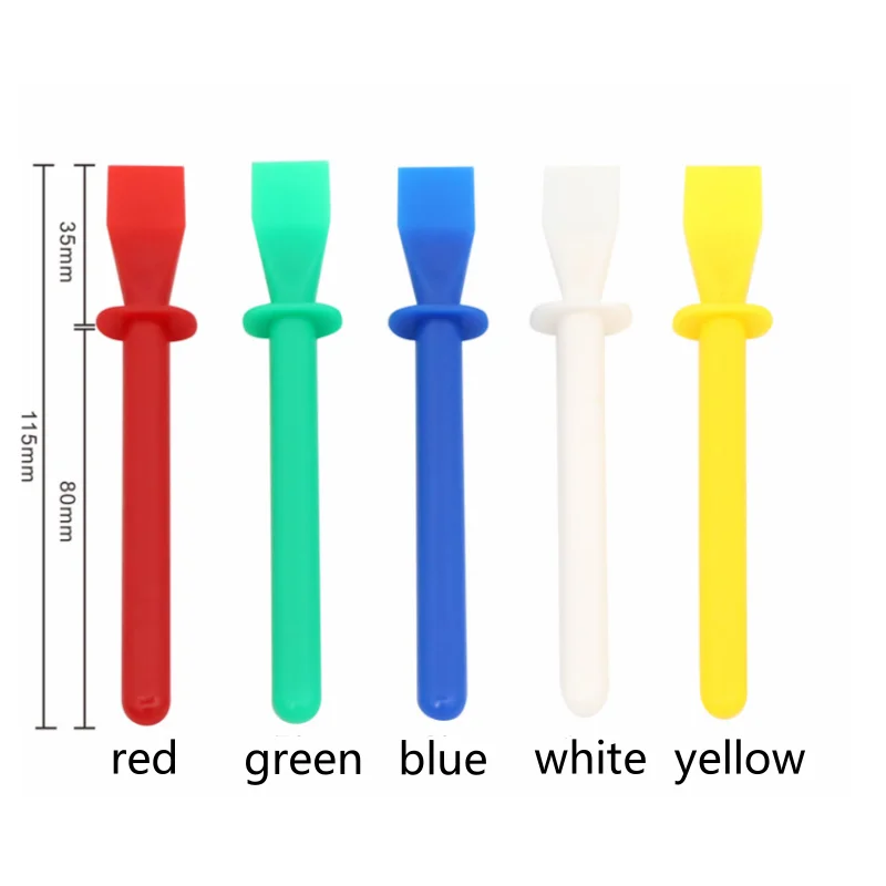 5-pcs Glue Spreaders Polypropylene Glue Smear Sticks Applicator Painting Scrapers For Handmade DIY Art Leather Craft Tool thumbnail 6