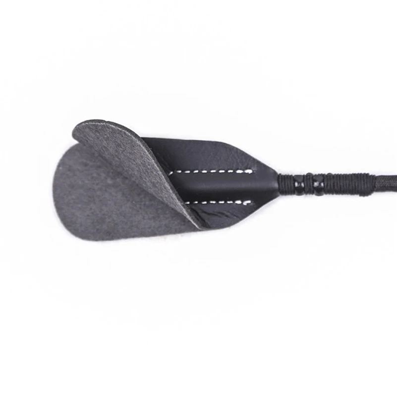 Dominant erotic Sexy Leather feather tickler Paddle Clapper Stimulating Bedroom Games BDSM Bondage Sex Toys Set For Him Her thumbnail 3