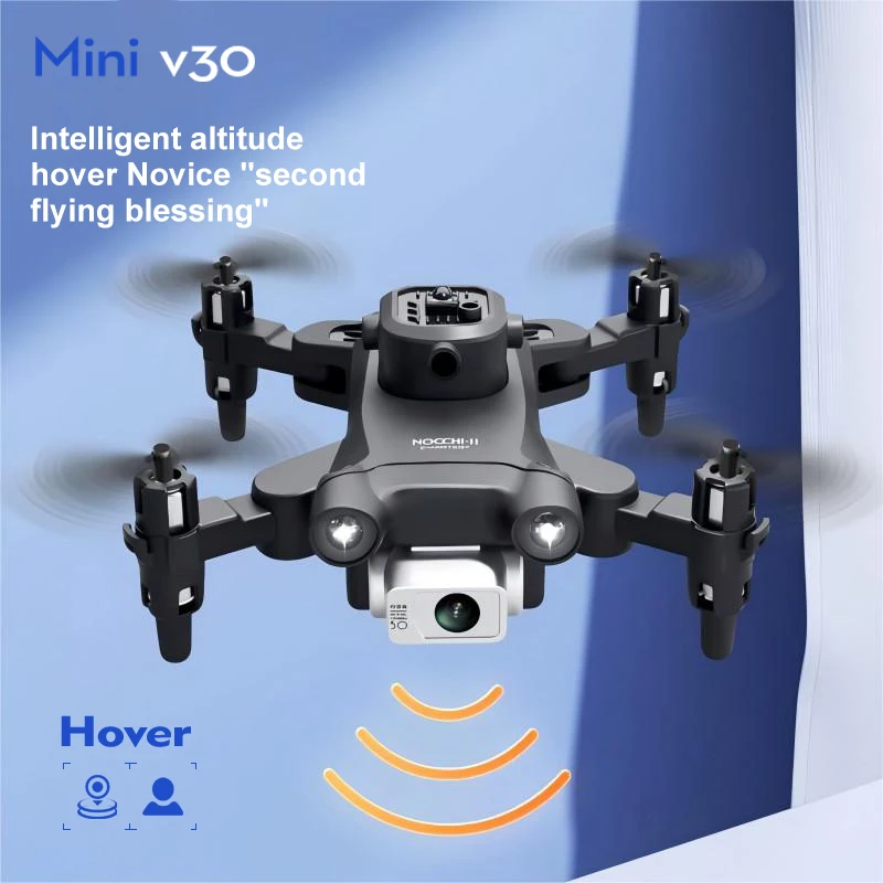 Lenovo Mini V30 RC Drone 8K Aerial HD Profesional RC Drones Five-sided Obstacle Avoidance Helicopter Convenient GPS Drone thumbnail 5