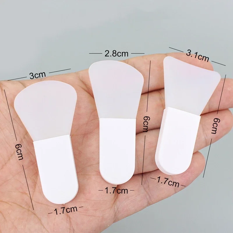 3/1pcs Silicone Facial Mask Brush Face Cleaning Scraper DIY Mud Film Applicator Scrapers Brushes Travel Portable Skin Care Tools thumbnail 6