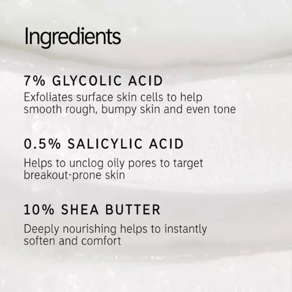 Exfoliating body stick Lotion Moisturizing Body Care Nourishing Anti Drying Tender Smooth Exfoliating Removal Scrub Skin Care thumbnail 5