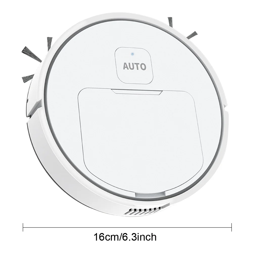 Sweeper Robot 75 Min Runtime Robotic Vacuum and Mop Combo USB Rechargeable 1000Pa Suction for Home Floor Washing Carpet Pet Hair thumbnail 6