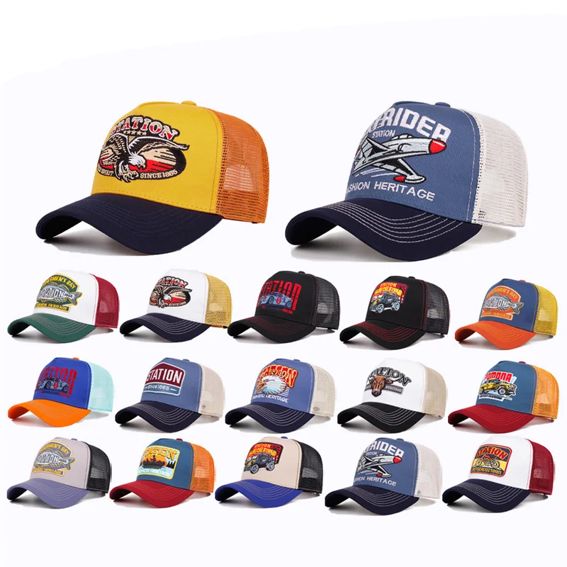 2025 Creative New Webhat SKYRIDER Airplane Street Dance Skateboarding Hip Hop Hat Truck Hat Outdoor Sports Sunshade Baseball Hat