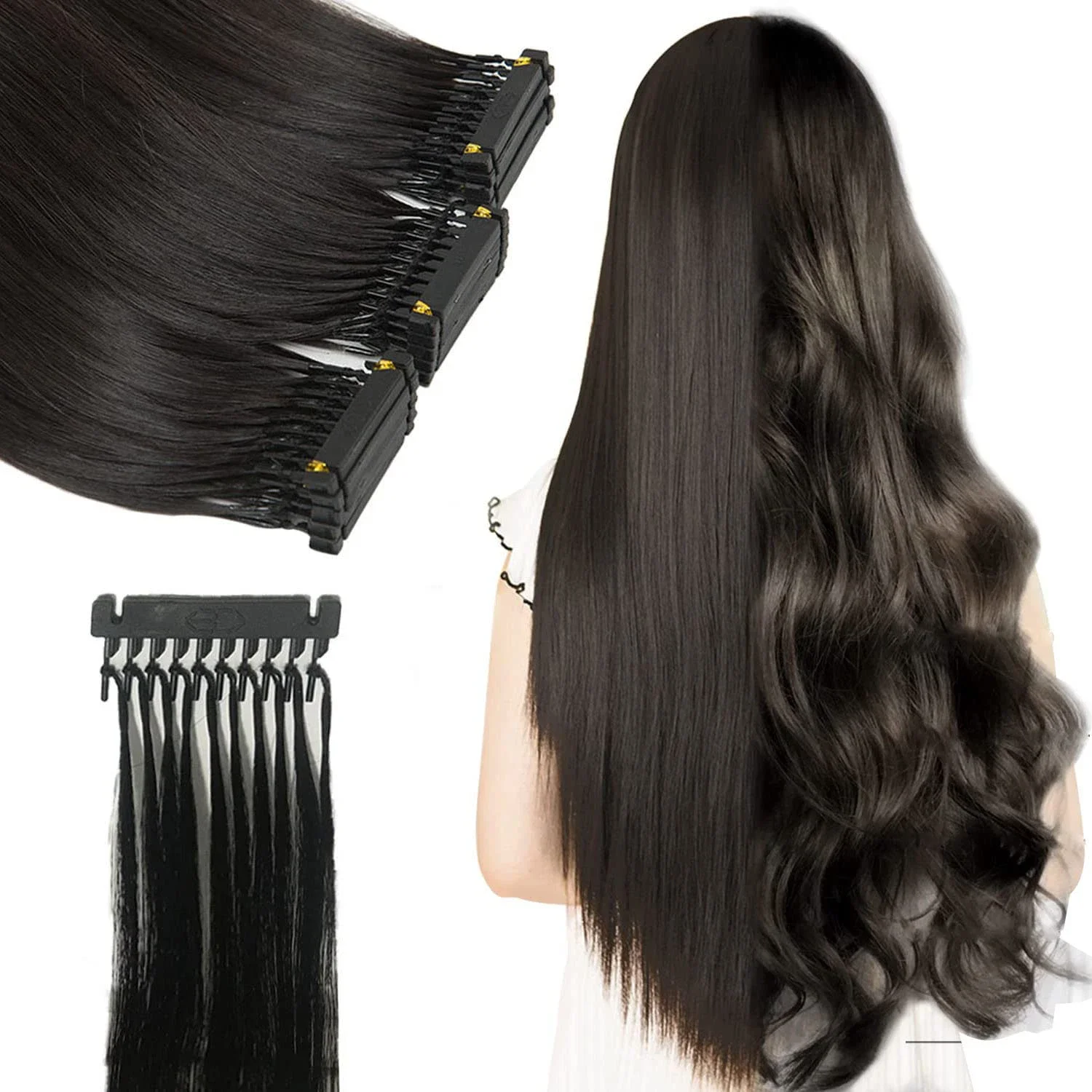 6D hair extension machine 6D-1 hair extension tools salon supply 30-60 min full head hair extension thumbnail 5