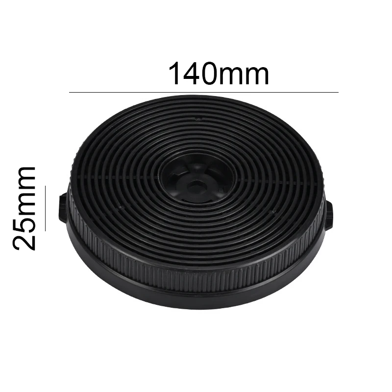 2 PCS 140*25mm Filters Activated Carbon Filters For Kitchen Range Hood Accessories Filter Range Hood Parts Home Appliances thumbnail 3