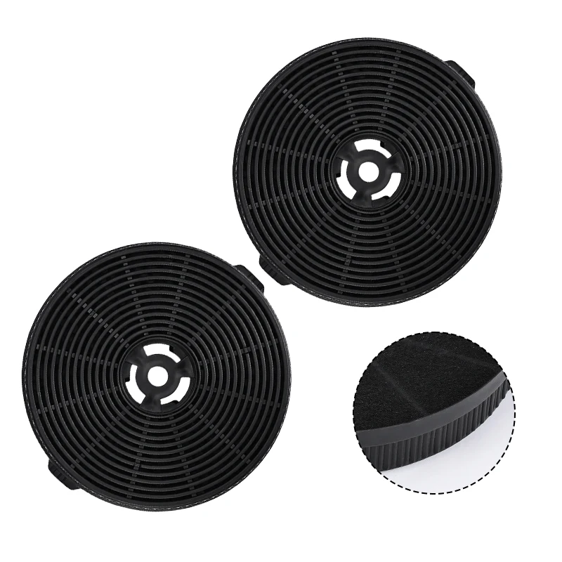 2 PCS 140*25mm Filters Activated Carbon Filters For Kitchen Range Hood Accessories Filter Range Hood Parts Home Appliances thumbnail 5