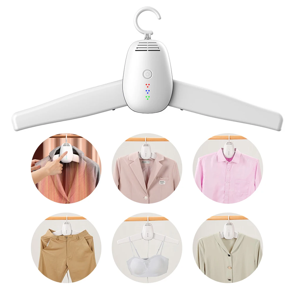 Portable Electric Clothes Dryer Home Smart Shoes Quick Drying Rack Hang 220V Warm Air Dryer Machine Travel Clothes Rack Dryers