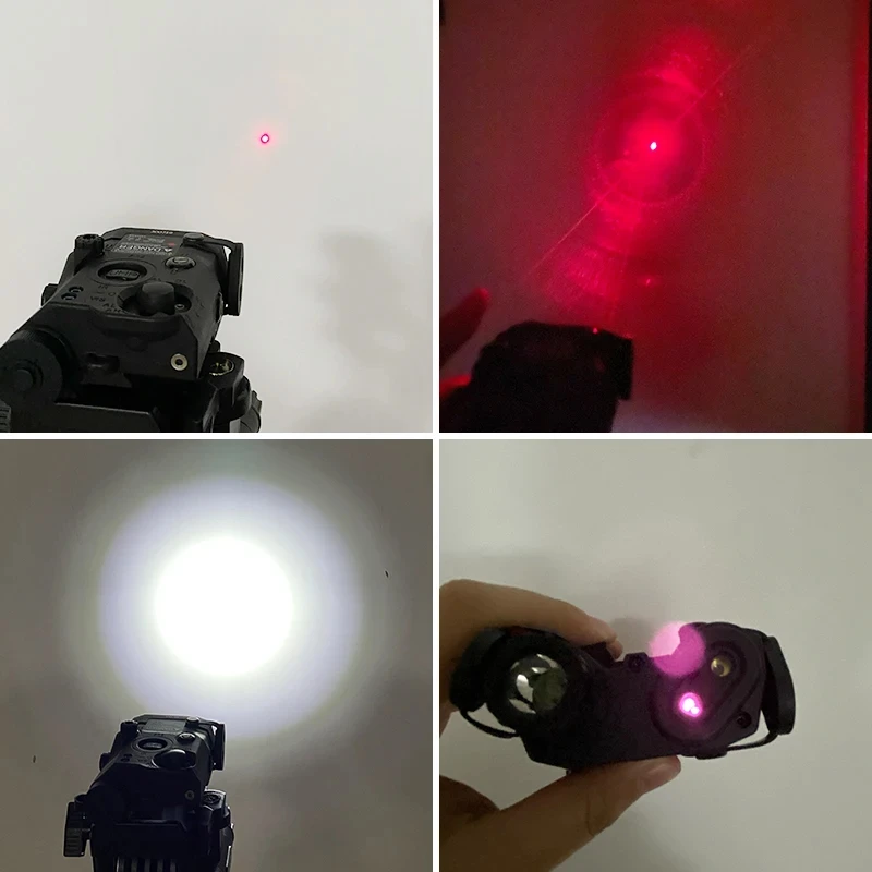 Rifle M4 M16 AR15 AK47 Airsoft UHP AN PEQ15 LA5C Red Dot Green Blue Laser Indicator IR Fill Light Laser Hunting Scout 20mm Rail thumbnail 5
