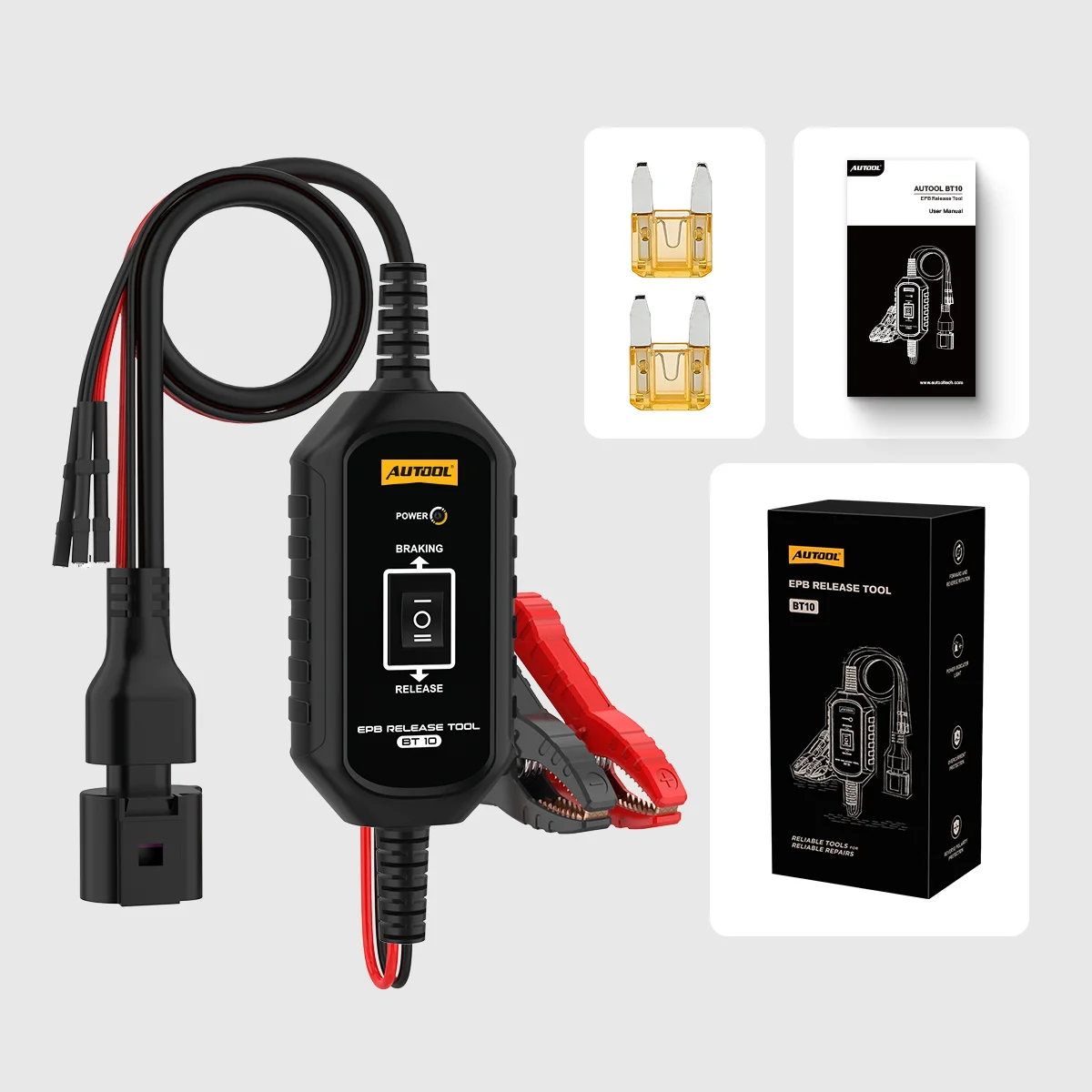 AUTOOL Car EPB Release Tool BT10 AUTO Electronic Parking Brake Tool l Braking & Release Mode thumbnail 6