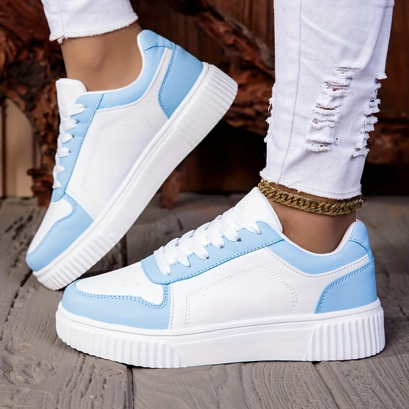 MAEDEF Women Shoes Man Casual Vulcanize Shoe Lace Up Women's Sneakers Non Slip Lightweight Comfortable Unisex Sports Shoes thumbnail 2