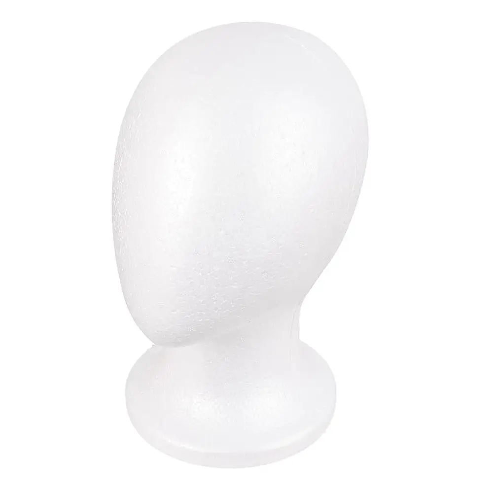 Foam Mannequin Head Stable Lightweight Wig Display Stand for Jewelry Headwear Hat Display Stand Manikin Head Foam Head Model thumbnail 5