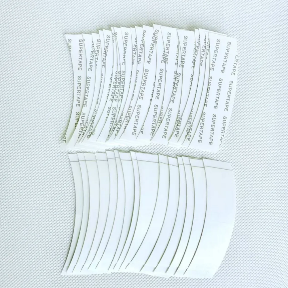 36 Strips Super Tape C-Contour Ultra Hold Double-Sided Adhesive Tape Waterproof Strong Hair System Tape for Toupee Wig thumbnail 6