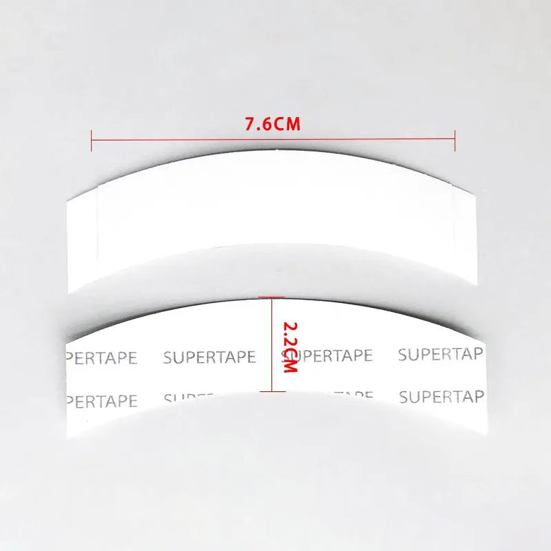 36 Strips Super Tape C-Contour Ultra Hold Double-Sided Adhesive Tape Waterproof Strong Hair System Tape for Toupee Wig thumbnail 5