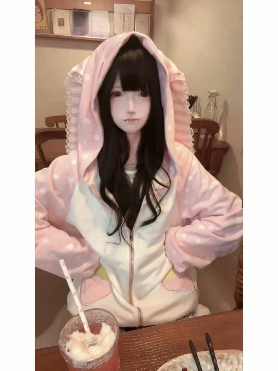 American Vintage Japanese Jacket Hooded Women 2026 Cotton Coats Outwear Design Subculture Gothic Sweatshirts Harajuku thumbnail 2