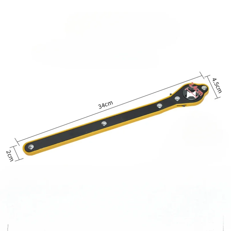 Auto Labor Saving Jack Ratchet Wrench Tire Jack Removal Wrench Cross car Labor Saving Wrench Rocker Arm thumbnail 6