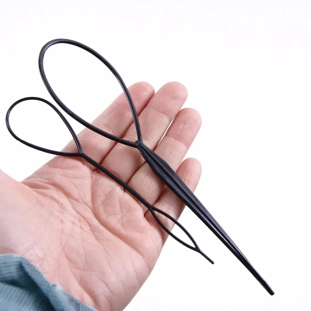 Magic Hair Braiding Twist Curler Styling Set Hairpin Holding Hair Braiders Pull Hair Needle Ponytail DIY Tool thumbnail 6