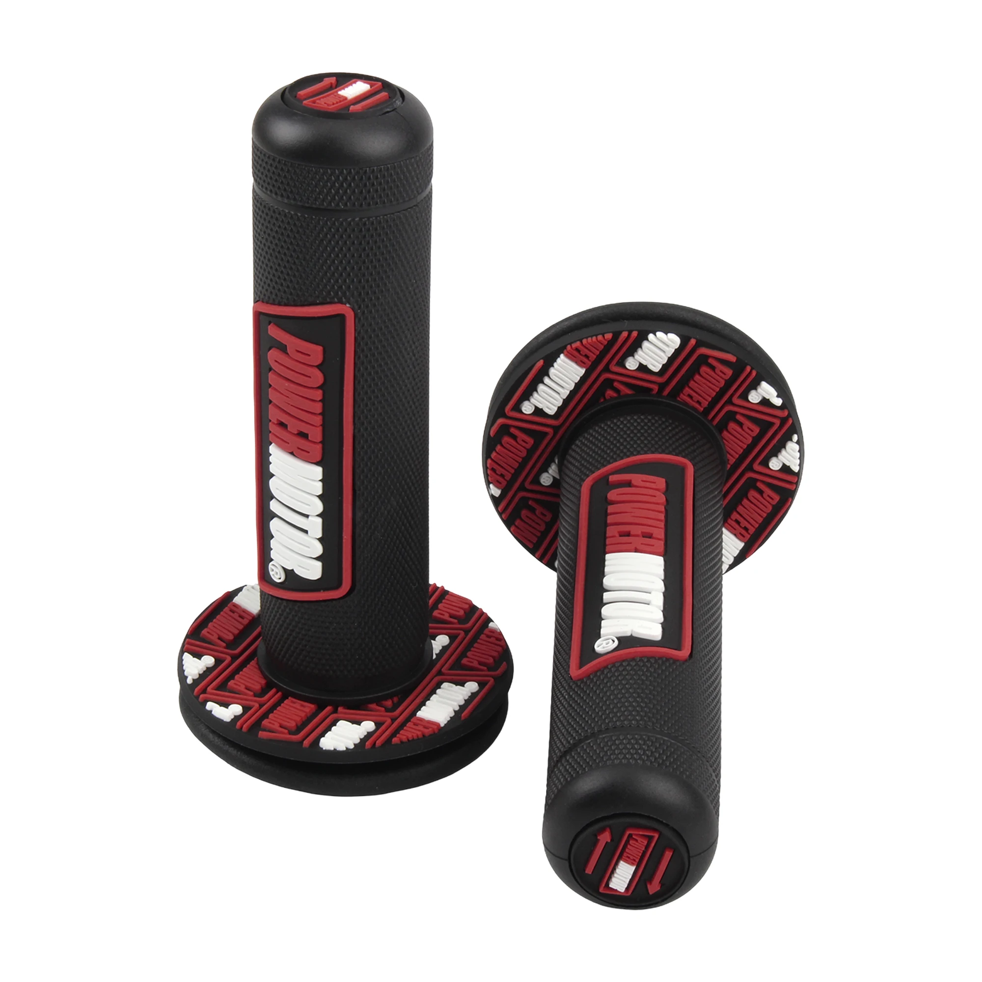 22 24mm Motorcycle PowerMotor Grips Anti-slip Gel Handle Wear-resistant Shock-absorbing Handlebar Accessories Motocross Pit Bike thumbnail 3