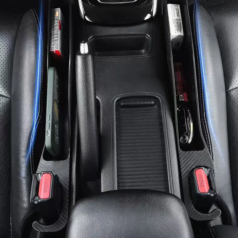 Car Seat Crevice Gaps Storage Box Seat Organizer Gap Slit Filler Holder For Wallet Phone Pocket Car Storage Box thumbnail 3
