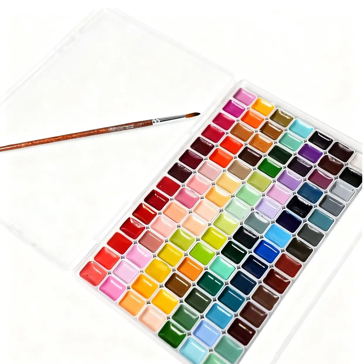 Artists' Watercolor Granulating Colors 24/36/48/60/98/130 Colors 1ml Transparent acuarela Professional pigments supplies thumbnail 3