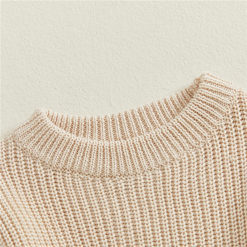 Baby Clothes Newborn Baby Rompers Cotton Knit Baby Girl Romper Long Sleeve Ruffle Trim Infant Baby Boys Jumpsuit Overalls thumbnail 4