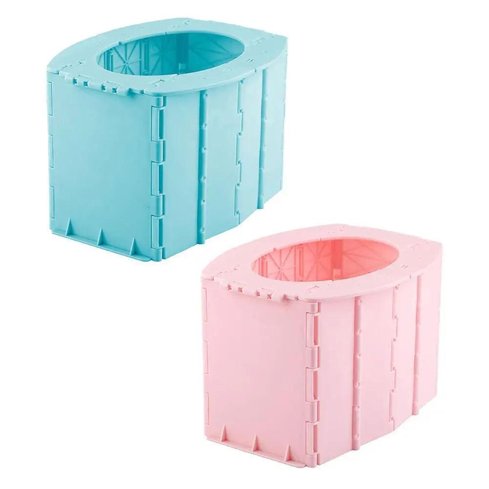 Portable Folding Toilet Commode Car Camping For Travel Bucket Camp Hiking Long Trip Outdoor Multifunction Children's Toilet thumbnail 6