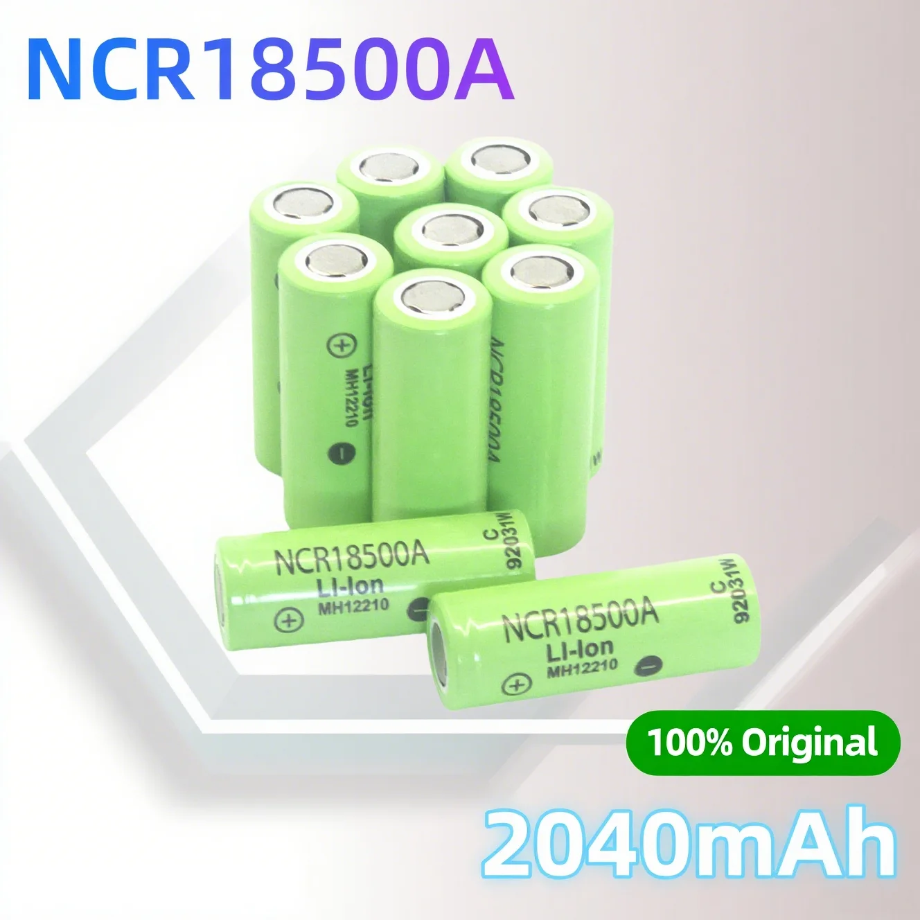 NCR18500A 3.7V 2040mAh Li-ion Battery – High-Capacity Rechargeable Cell for Power Tools, LED Lighting, etc. thumbnail 3
