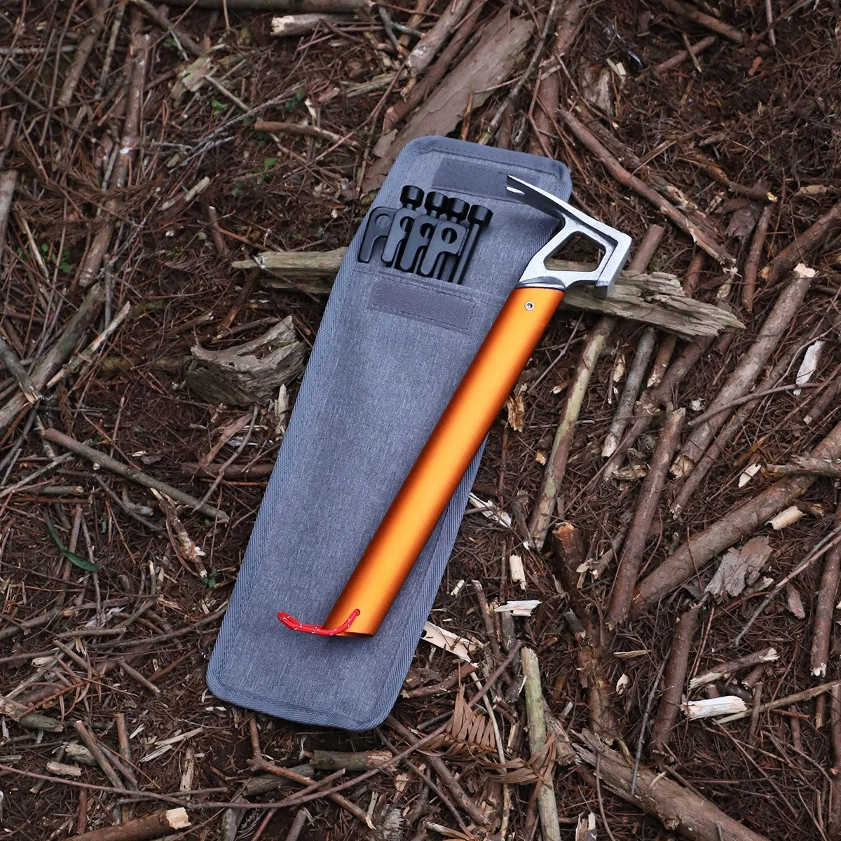 Leaftour Multi-use Camping Hammer Lightweight Aluminum Alloy for Outdoor Survival Gear And Emergency Preparedness thumbnail 3