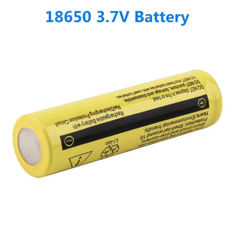 Large capacity 18650 battery 3.7V 9900mAh rechargeable liion battery for Led flashlight Torch batery litio battery thumbnail 3