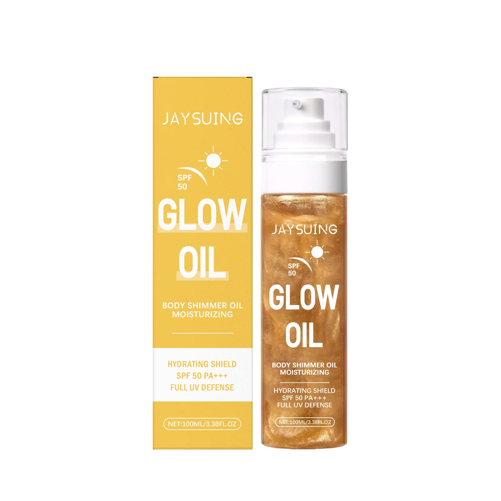 Coconut Shining Sunscreen Oil Reduce Sunburn Long Lasting Protection Skin Inhibit Melanin Production Waterproof UV Resistant Oil thumbnail 2