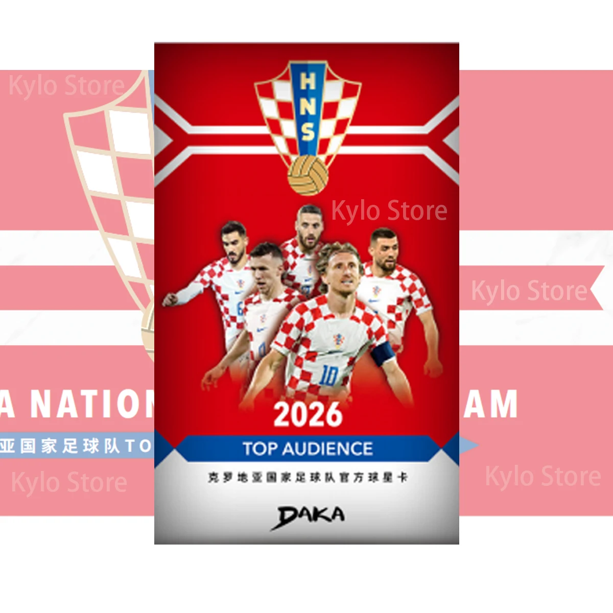 Daka 2025-2026 Trading Cards Top Audience Machester Cuty Juventus Ac Milan Internazionale Milano Football Star Official Box Gift thumbnail 2