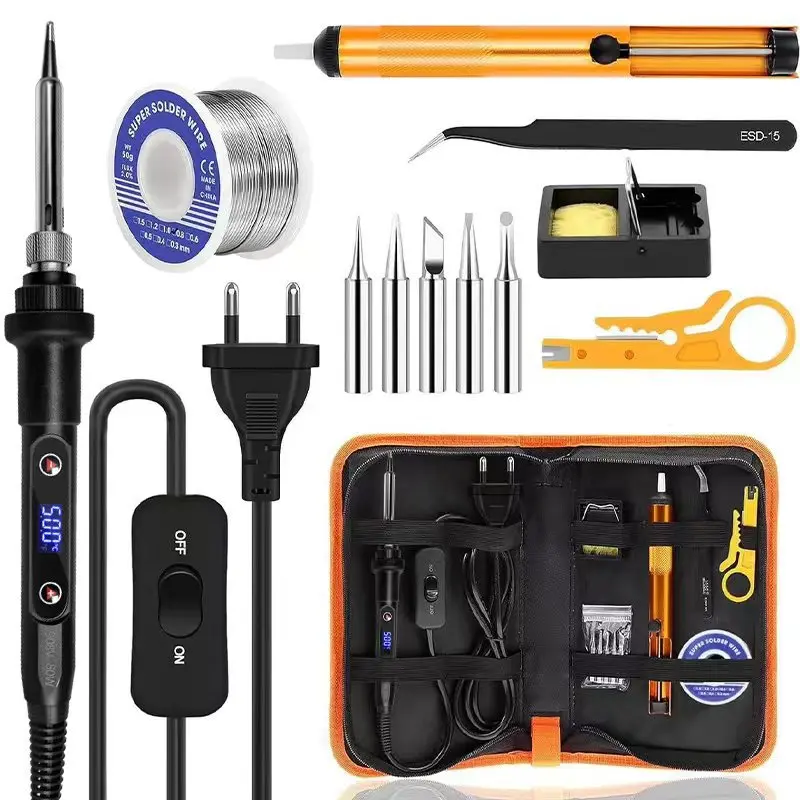 Digital Hair Extension Iron For Installing Mini Keratin Tips Hair Extensions Profession Salon Hair Strands Bonding Tools