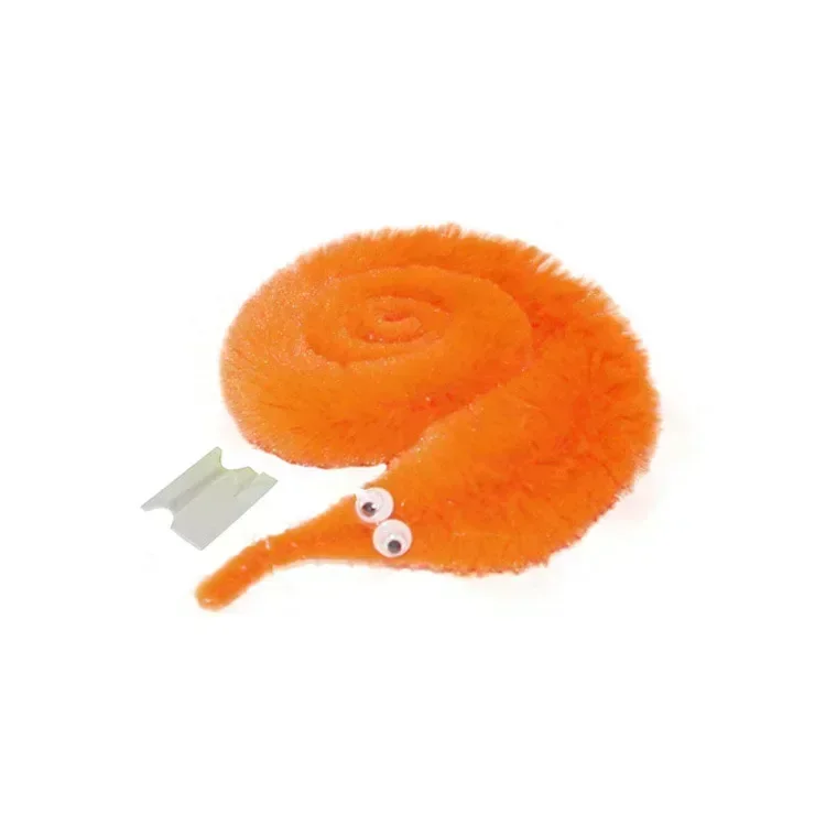 5PCS Funny Worm Magic Props Toys for Children Kids Beginners Wiggly Twisty Worm with Invisible String Party Games Trick Toys thumbnail 6