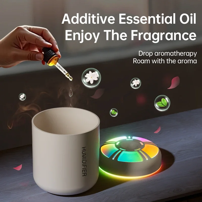 180ML Car Mini Aroma Diffuser Perfume Air Humidifier Essential Oil Purifier Aromatherapy Color Lights For Car Home Bedroom thumbnail 2
