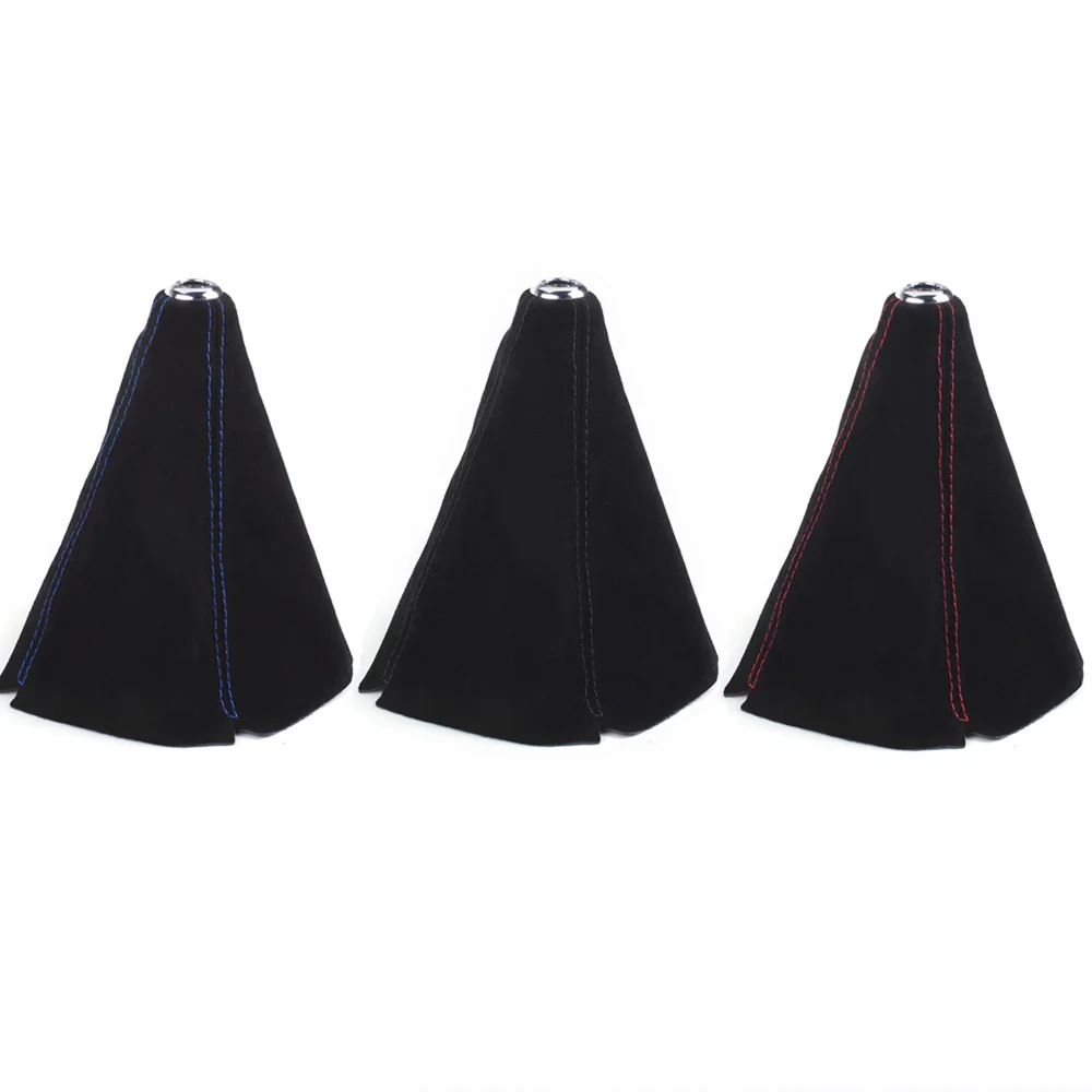 Bartoo-New Car Universal Suede Leather Car Gear Shift Collars Shift Shifter Knob Boot Cover Auto Interior Accessories SFN002 thumbnail 2